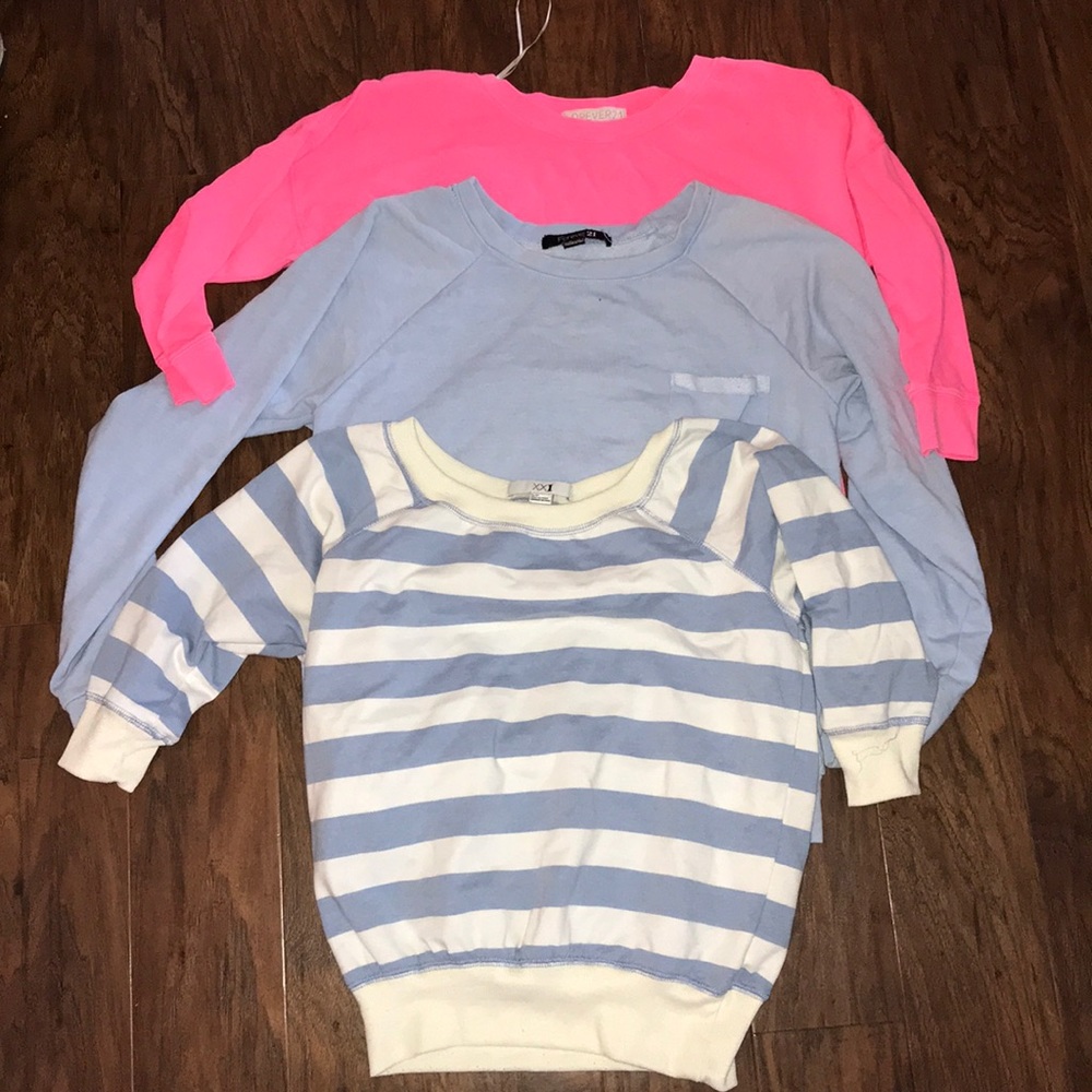 Forever 21 Cropped Sweatshirt BUNDLE❗️